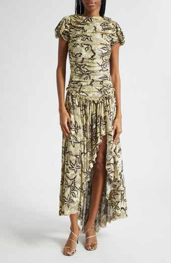 Adeline Floral Open Back Maxi Dress