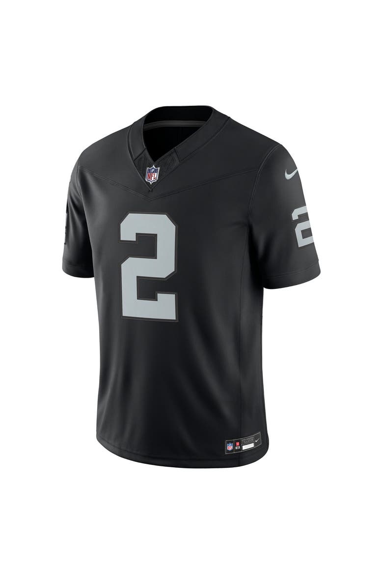 Men's Nike Ashton Jeanty Black Las Vegas Raiders Team Vapor F.U.S.E. Stitched Limited Jersey, Alternate, color, Black