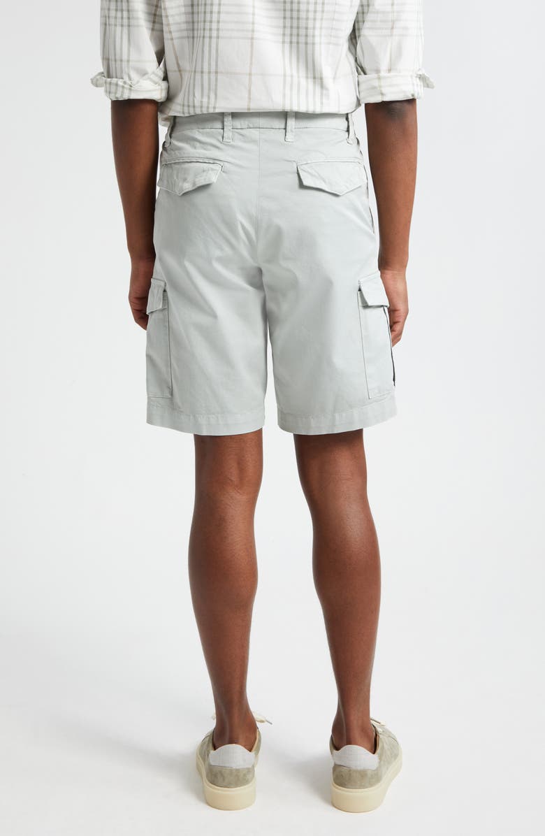 Eleventy Stretch Cotton Cargo Bermuda Shorts, Alternate, color, 