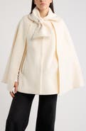 CeCe Bow Scarf Collar Cape