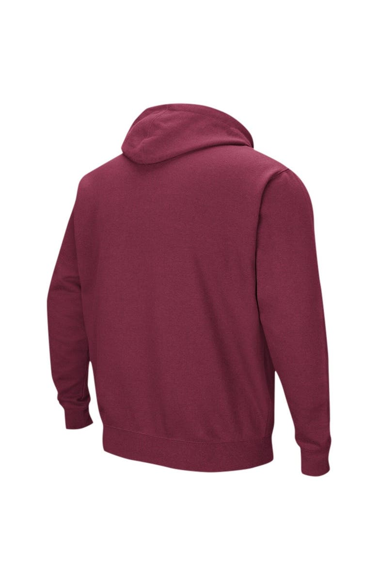 COLOSSEUM Men's Colosseum Garnet Florida State Seminoles Double Arch Pullover Hoodie, Alternate, color, 