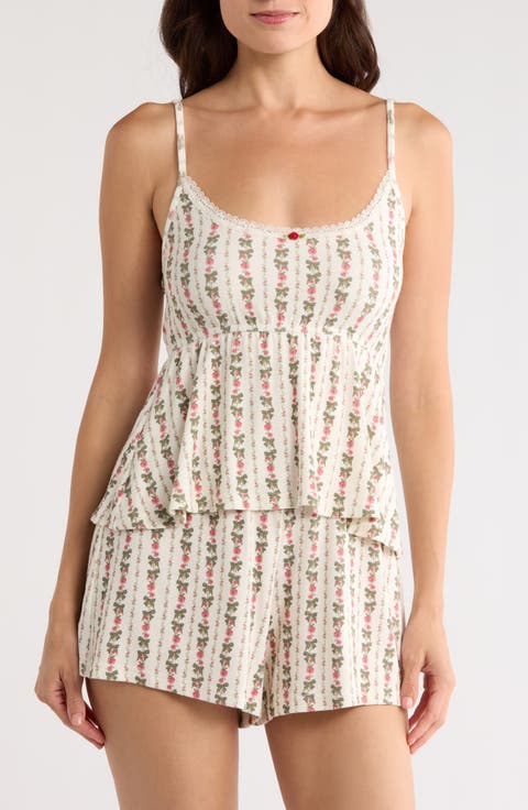 Print Pajama Camisole