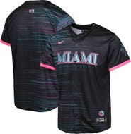 Nike Youth Black Miami Marlins 2025 City Connect Limited Jersey