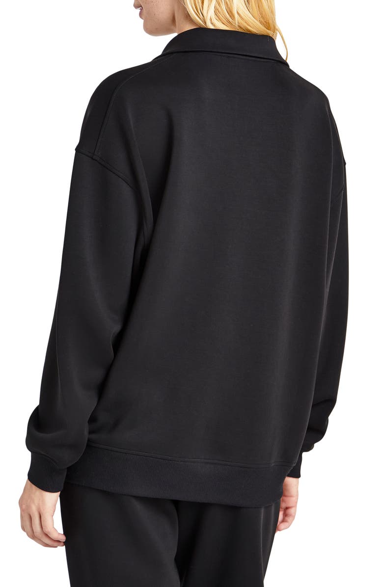 Splendid Tate Oversize Quarter Zip Pullover, Alternate, color,