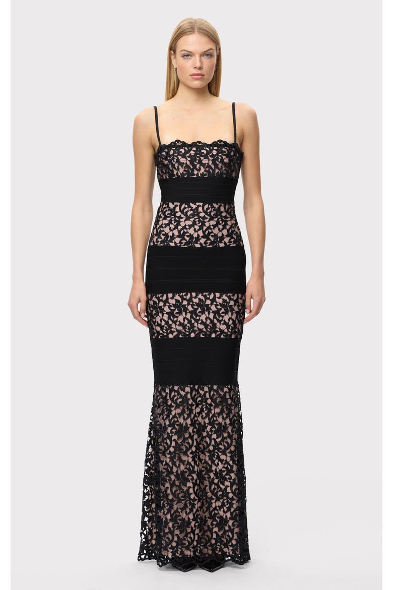 The Marielle Gown, Alternate, color, BLACK