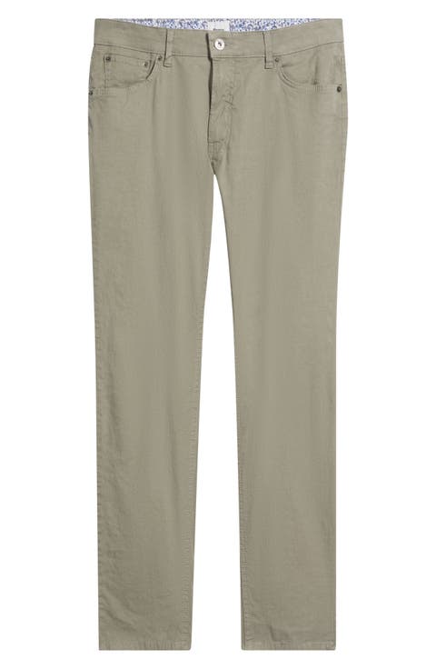 Chuck Modern Fit Linen Blend Five-Pocket Pants
