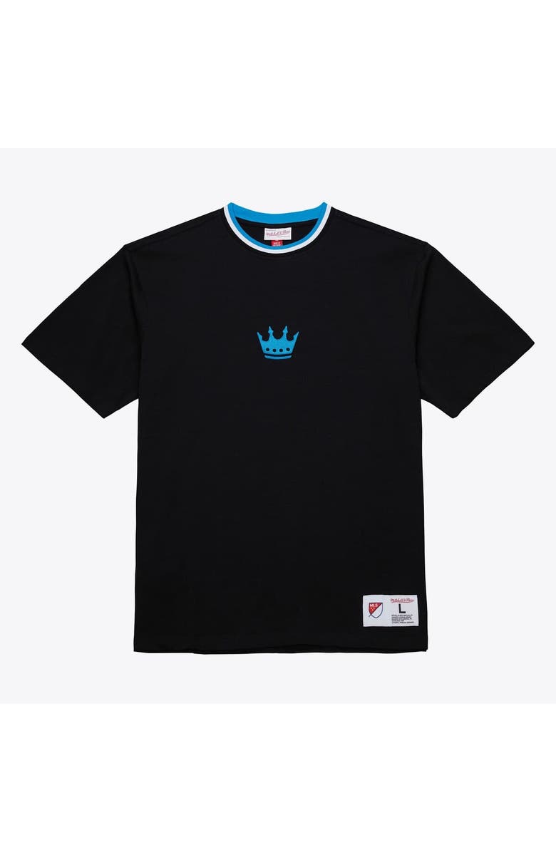 Mitchell & Ness Black Charlotte FC Playmaker T-Shirt, Alternate, color, Black