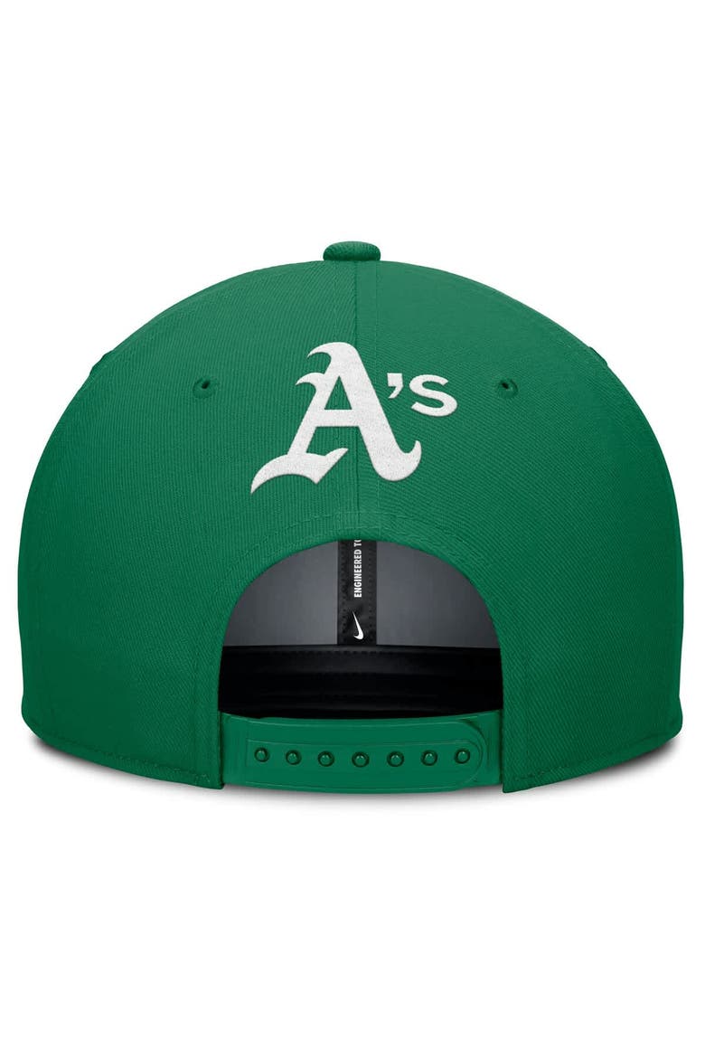 Men's Nike Gray/Green Athletics Pro Performance Snapback Hat, Alternate, color, Gray