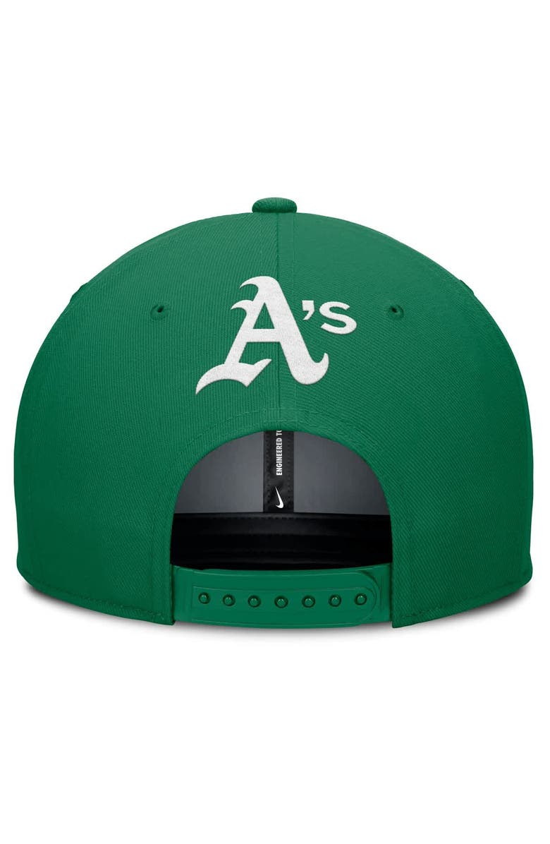 Nike Men's Nike Gray/Green Athletics Pro Performance Snapback Hat, Alternate, color, Gray