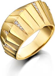 DRIES CRIEL Thebes Pyramid Ring