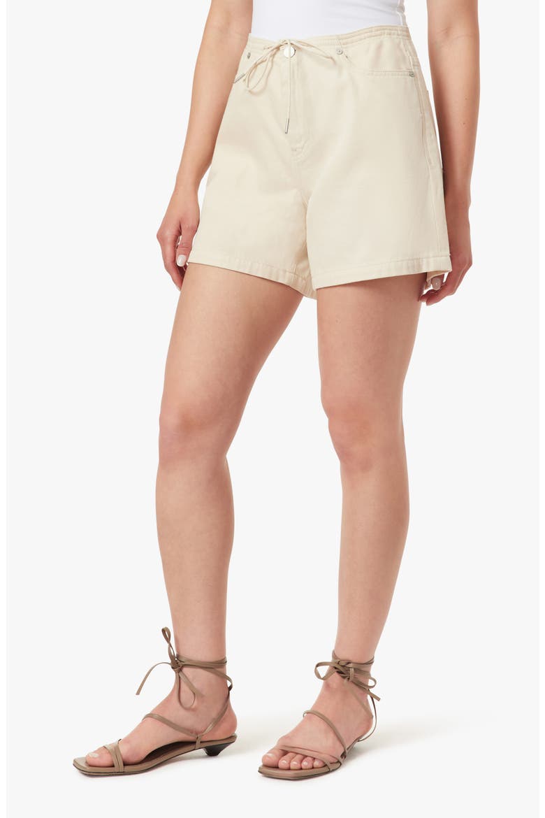 Kira Drawstring Shorts, Alternate, color, STONE