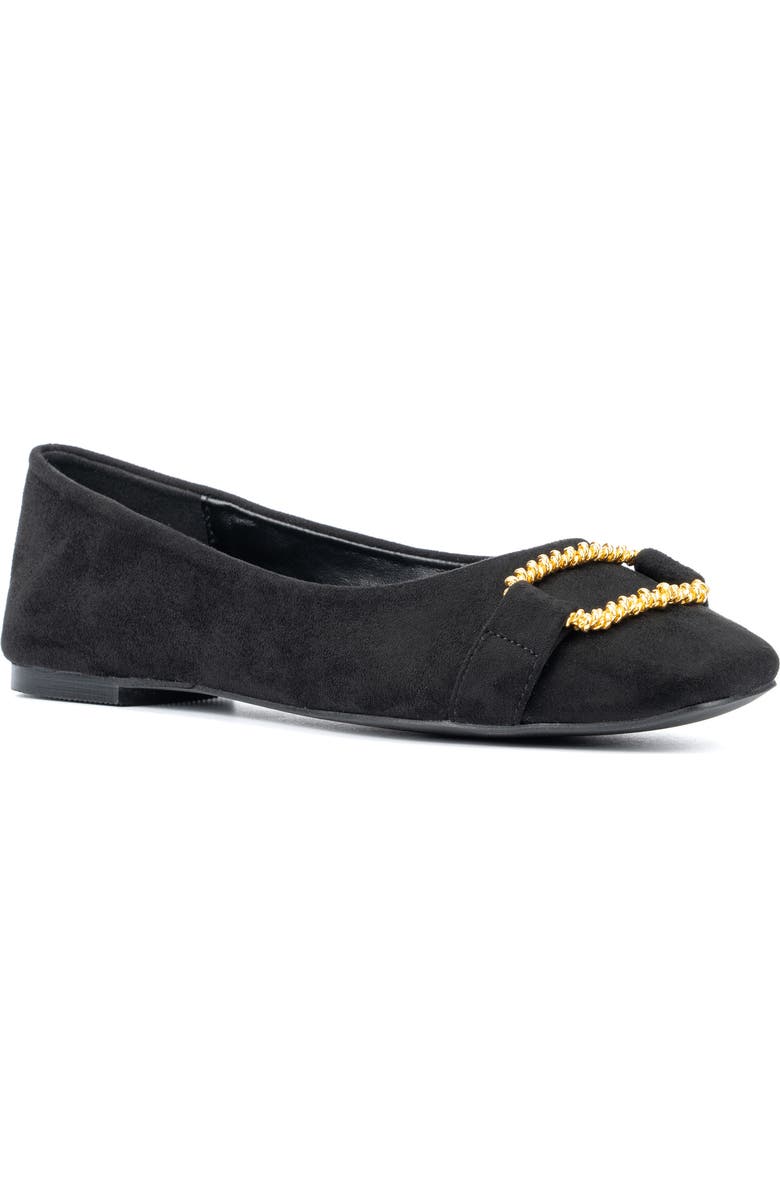 NEW YORK AND COMPANY Niara Flat, Main, color, Black