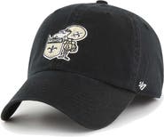 '47 Men's '47 Black New Orleans Saints Gridiron Classics Franchise Legacy Fitted Hat