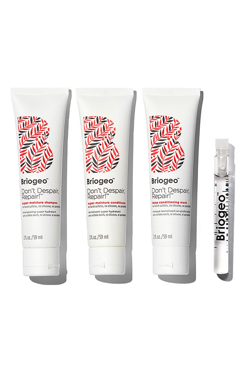 Briogeo Don't Despair, Repair!<sup>™</sup> Strengthening Travel Kit for Dry + Damaged Hair, Alternate, color,