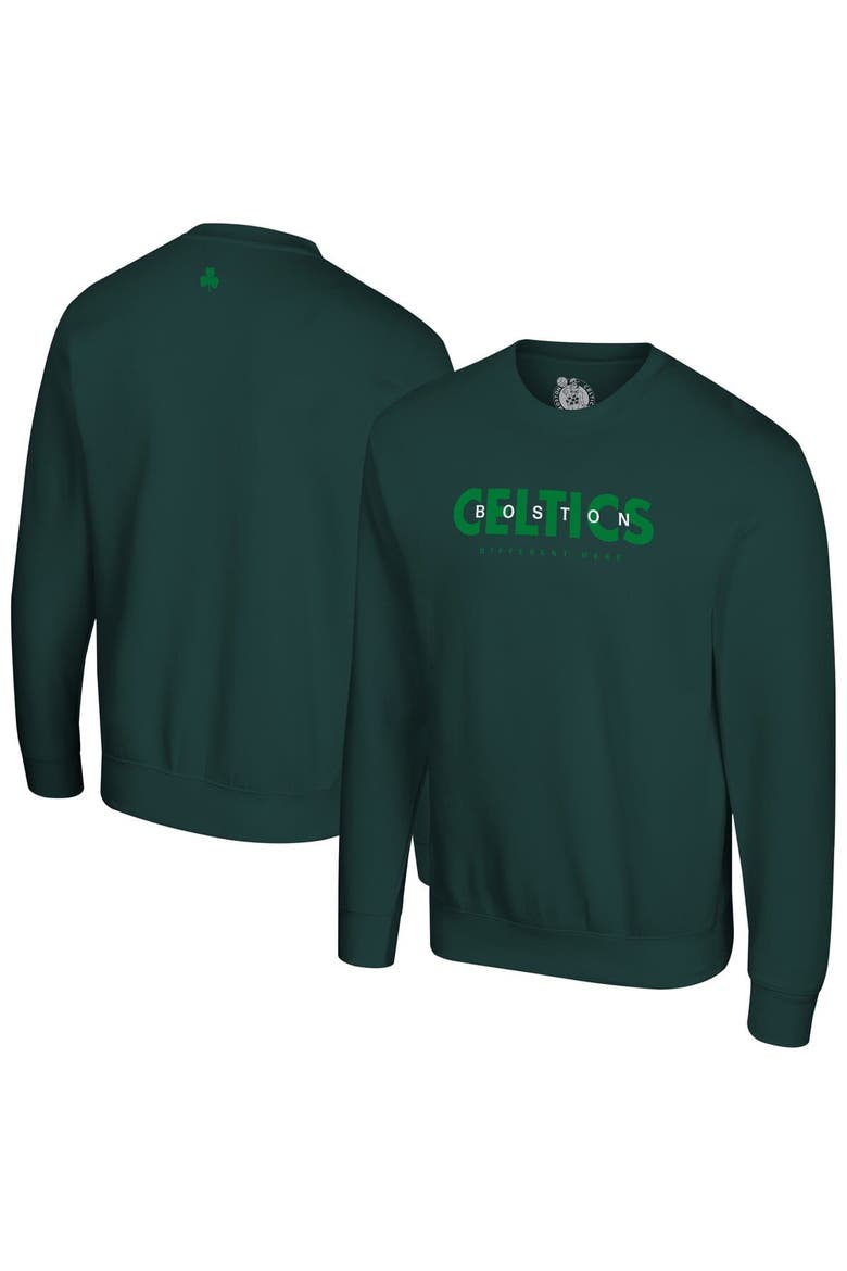 Unisex Stadium Essentials  Kelly Green Boston Celtics 46 Reserve Different Here Sweatshirt, Main, color, Kelly Green