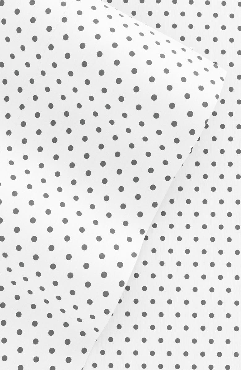 HOMESPUN HOME SPUN Premium Ultra Soft Stippled Pattern 4-Piece Bed Sheet Set, Alternate, color, Gray