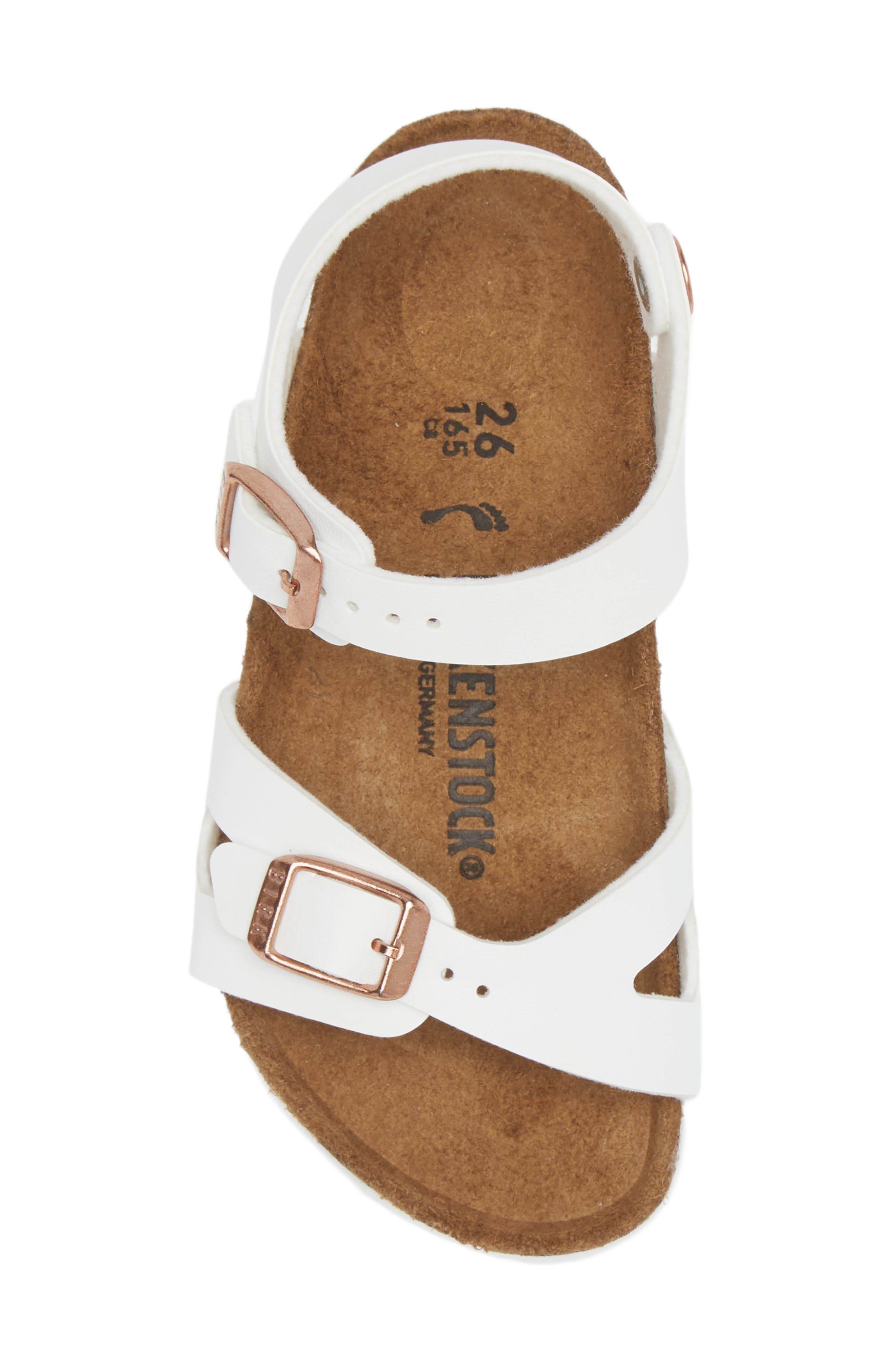 Birkenstock Kids' Rio Sandal, Alternate, color, White
