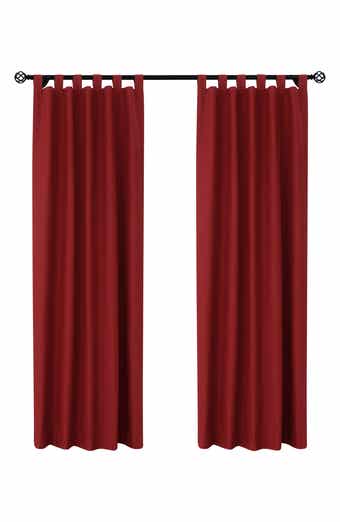 Set of 2 Cotton Curtain Panels