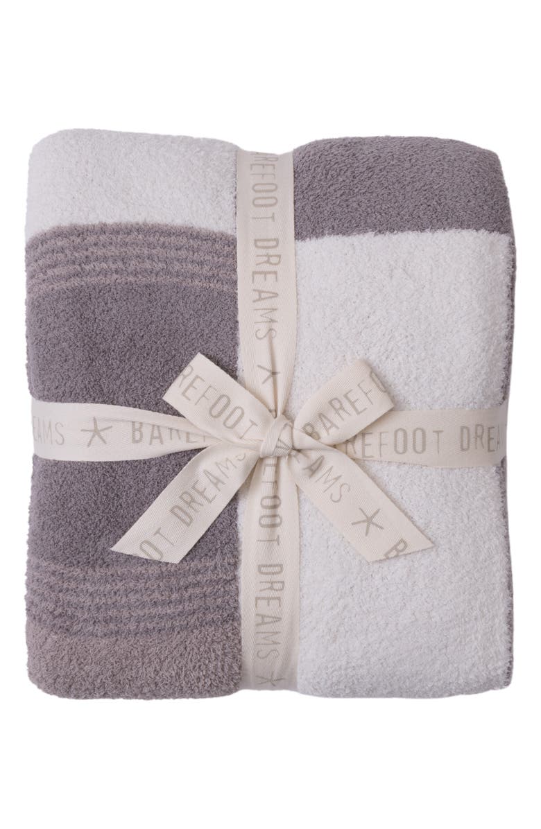 Barefoot Dreams<sup>®</sup> CozyChic<sup>®</sup> Costa Block Throw Blanket, Alternate, color, Beach Rock Multi