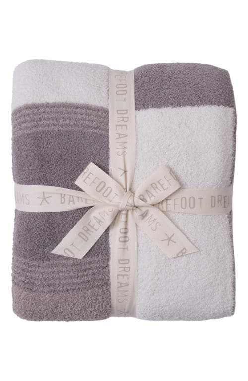 Barefoot Dreams Cozychic® Costa Block Throw Blanket In Brown