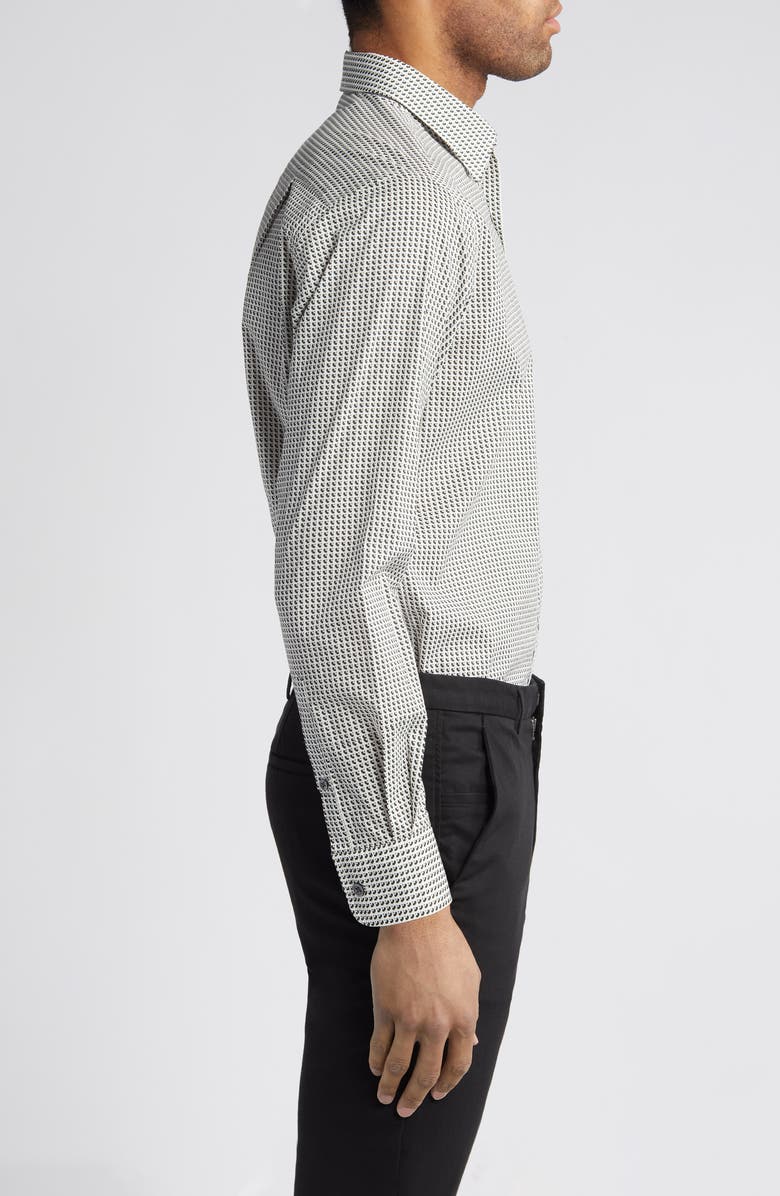 Rodd & Gunn Chatteron River Sports Fit Geo Print Cotton Button-Up Shirt, Alternate, color,