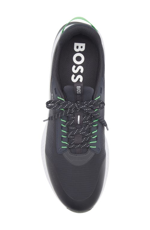 Hugo Boss Boss Evo Runn Sneaker In Black