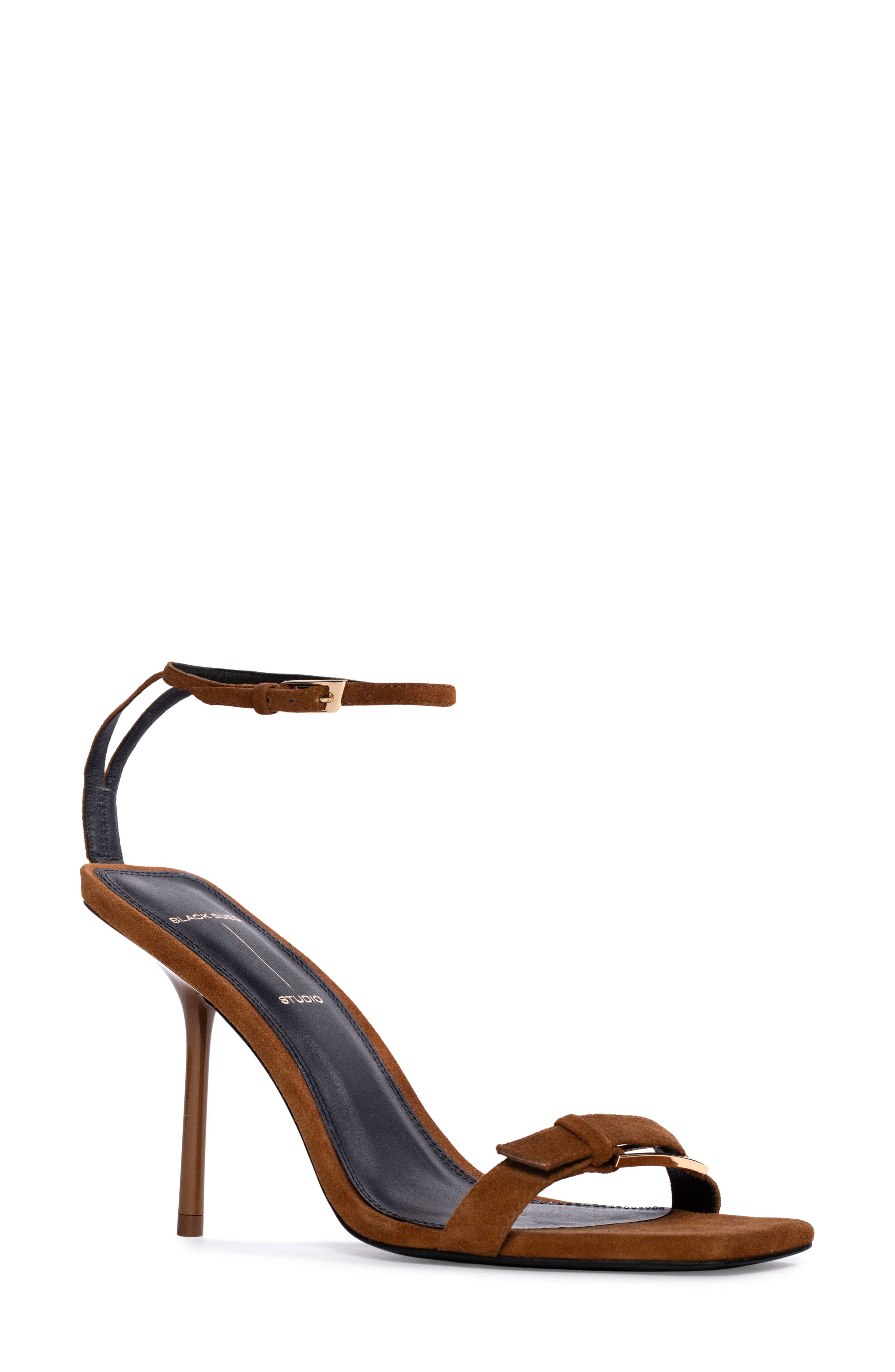 Brooks 95 Ankle Strap Sandal, Main, color, TOBACCO SUEDE