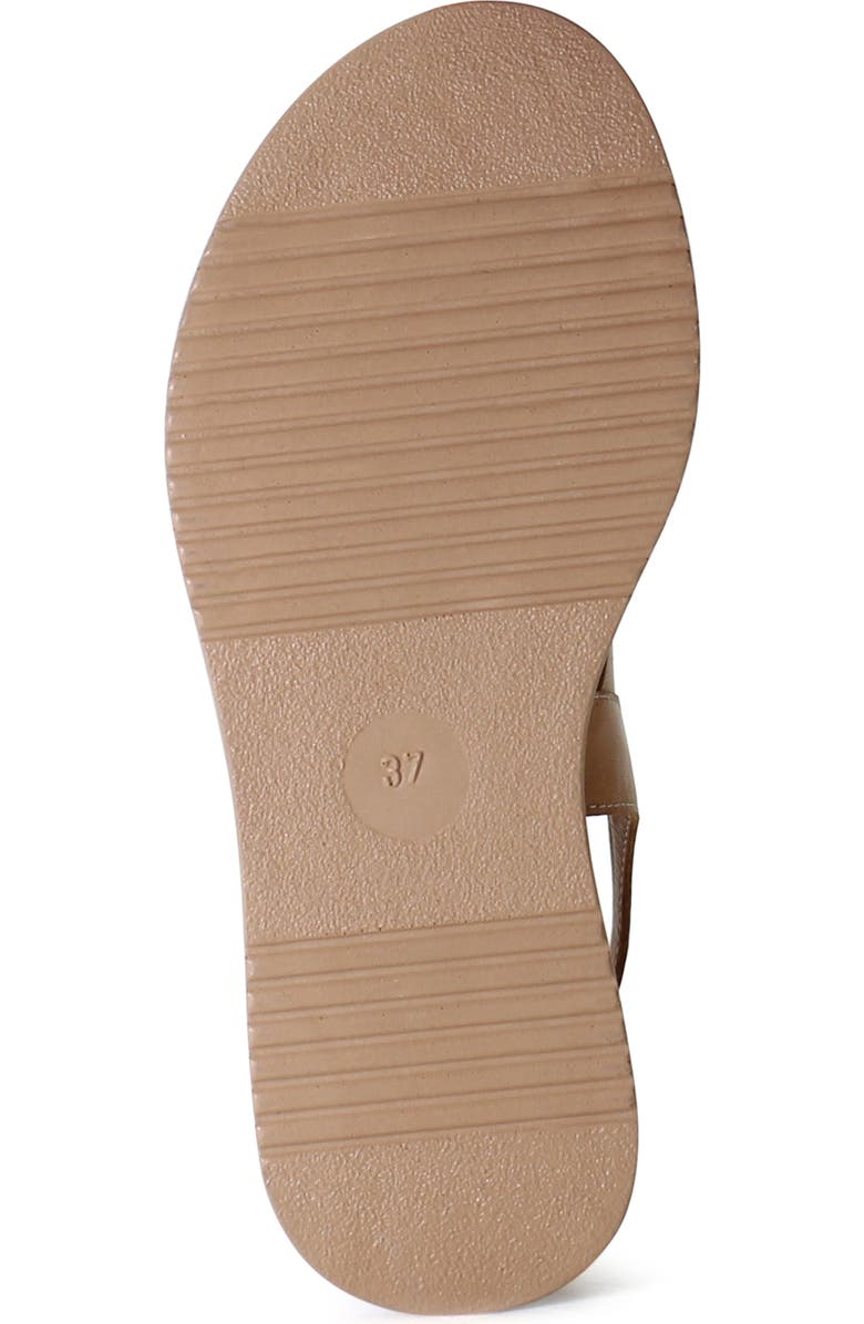 Diba True PIPP EN Leather Sporty Platform Sandal, Alternate, color, Coconut