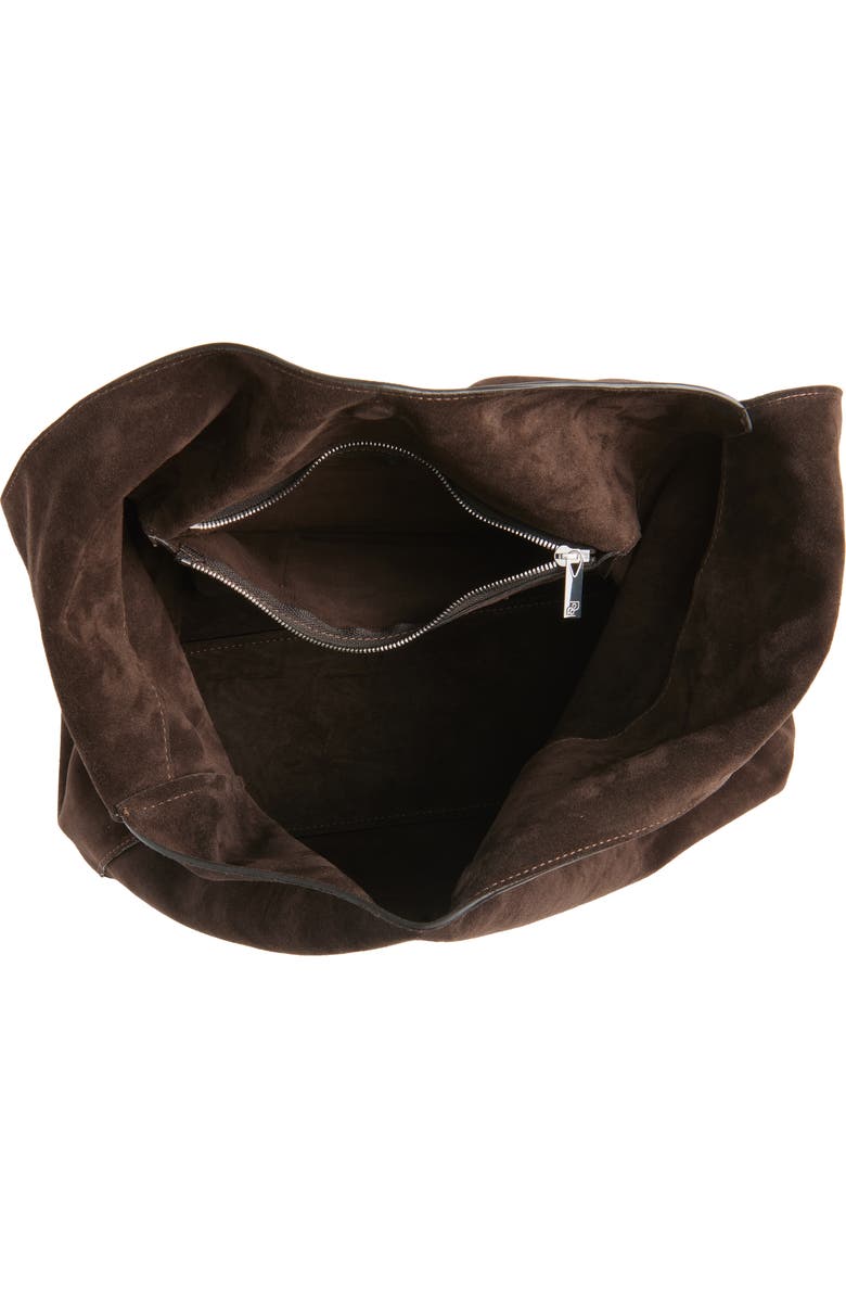 Reformation Medium Vittoria Leather Tote, Alternate, color, Boss Suede