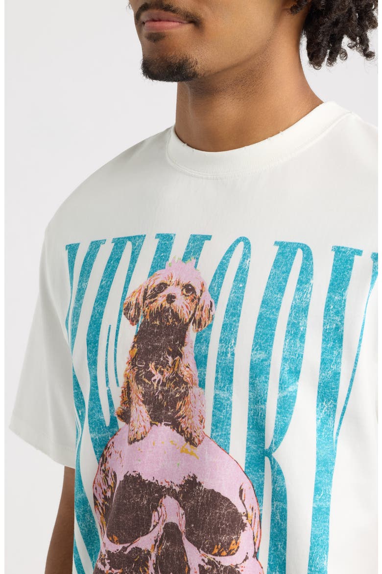 Alpha Oversize Cotton Graphic T-Shirt, Alternate, color, OFF WHITE