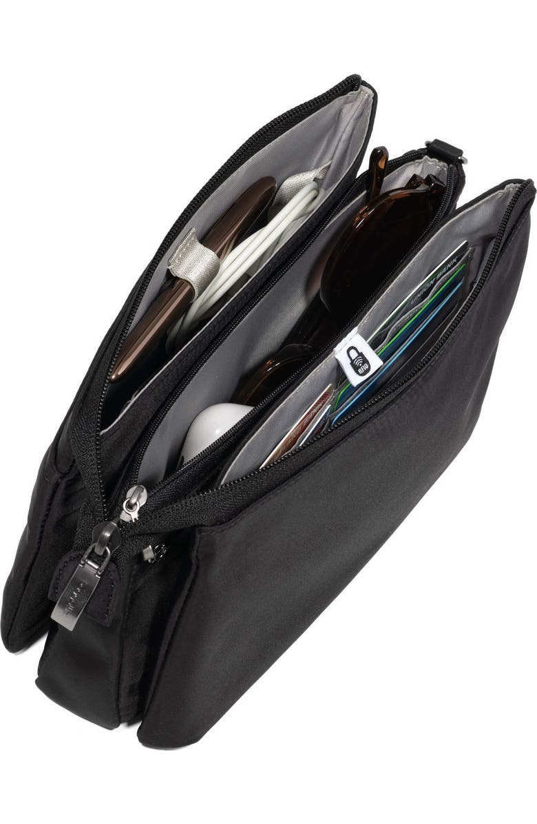 BAGGALLINI Perry Crossbody Bag, Alternate, color, Black Twill