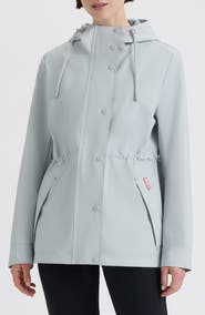 Hunter Abbey Short Rubberized Rain Jacket