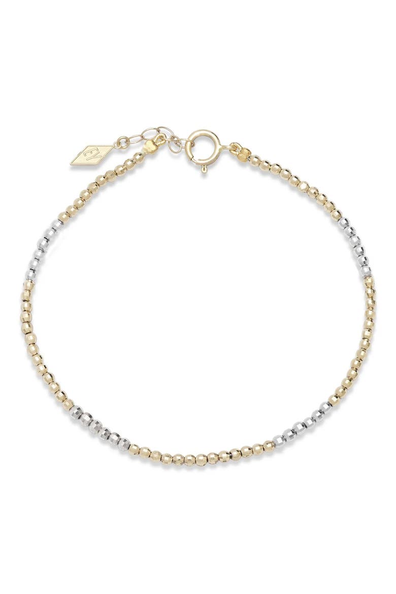 14k Glimmer Mix Bracelet, Main, color, Yellow