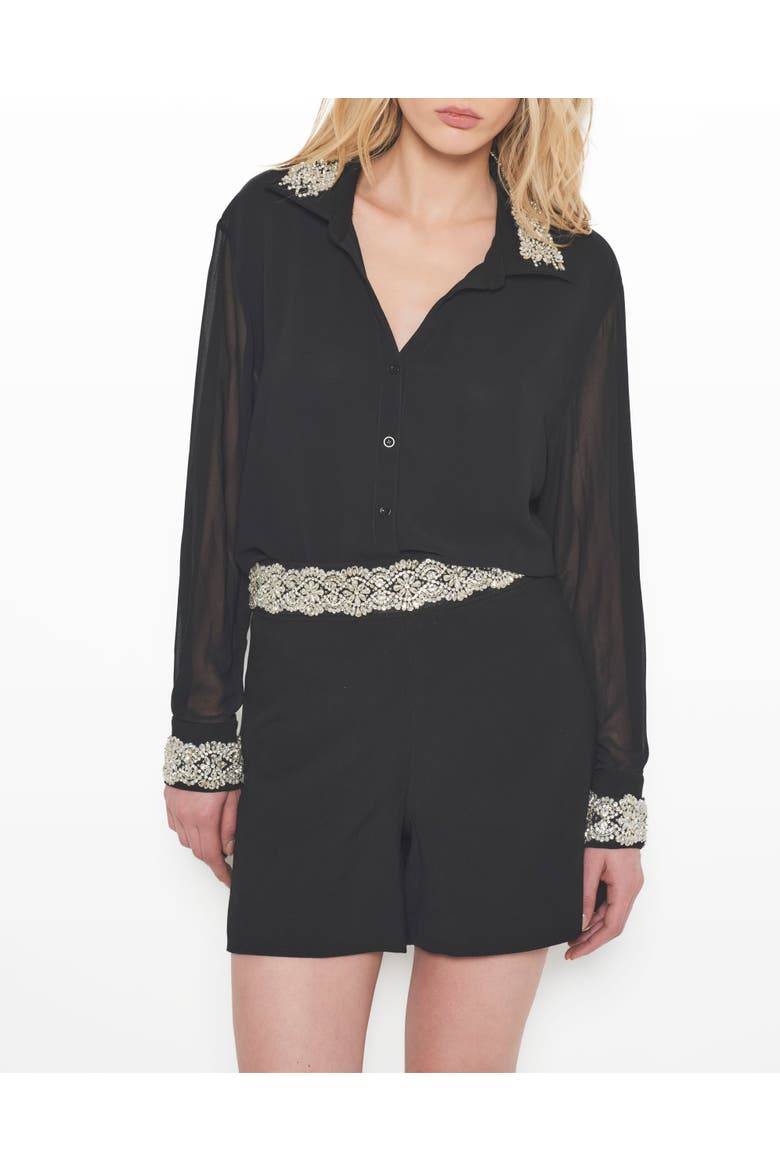 After Dark Blouse, Alternate, color, Black
