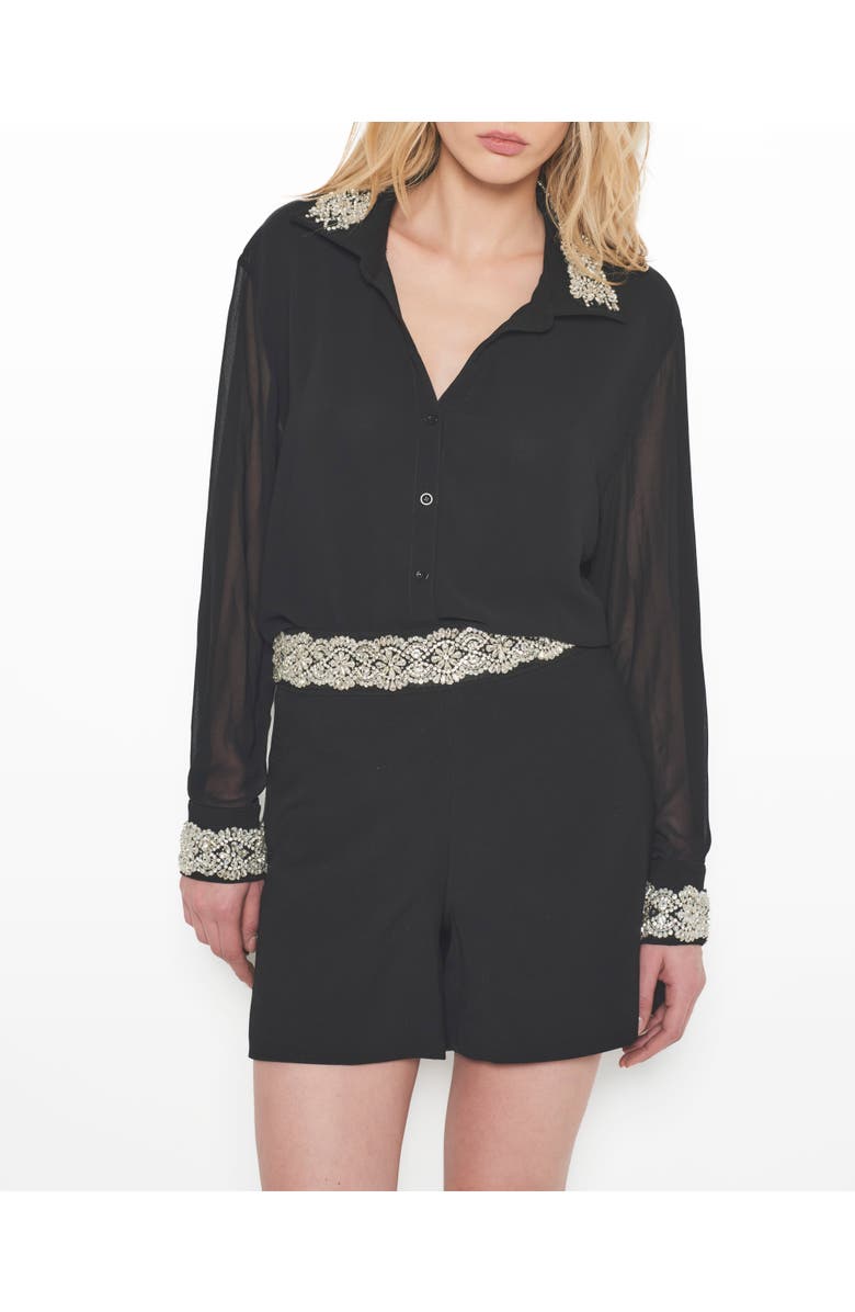 AS by DF After Dark Blouse, Alternate, color, Black