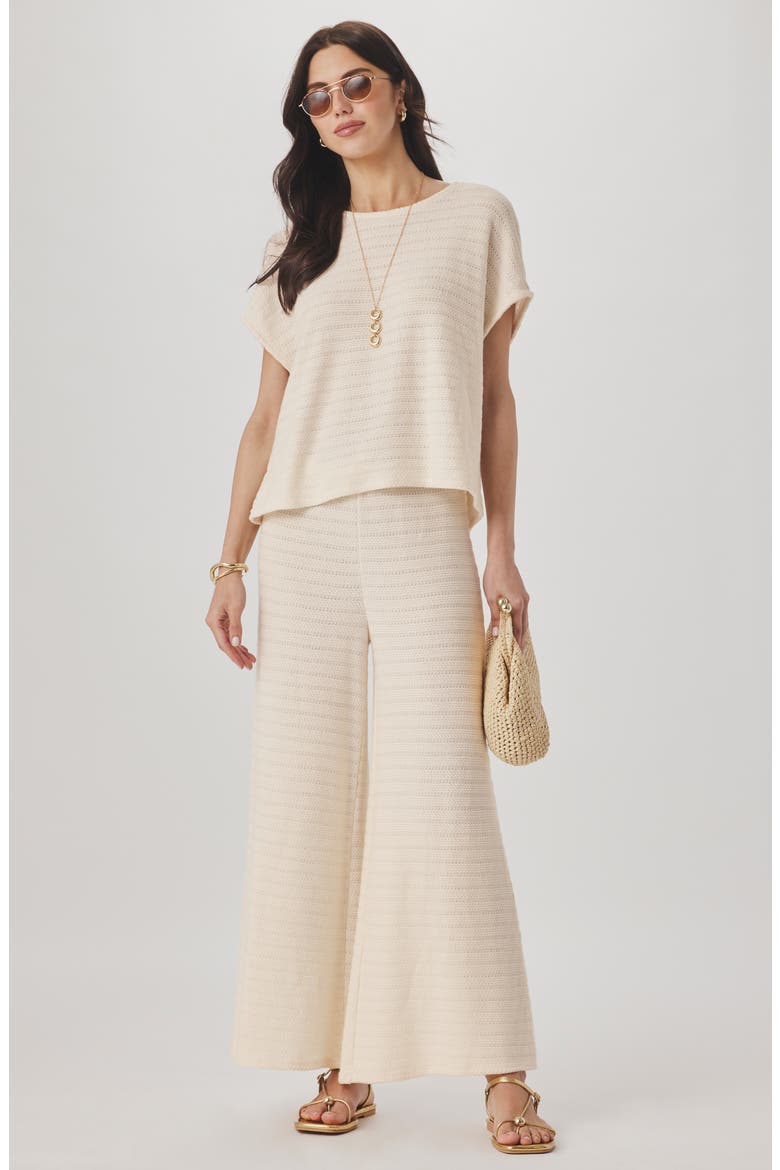 Marisol Short Sleeve Sweater, Alternate, color, SHELL