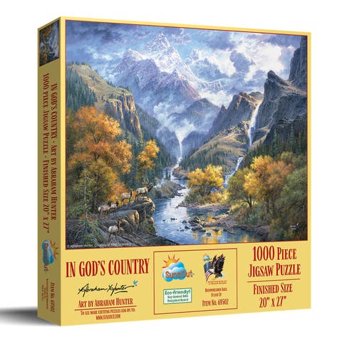 In Gods Country 1000 piece Jigsaw Puzzle for Adults