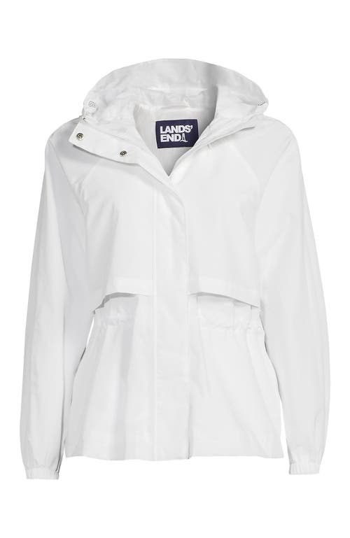 LANDS' END LANDS' END SQUALL PACKABLE RAIN JACKET 