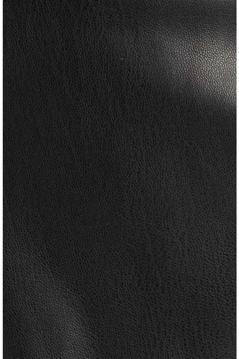 Aerosmith Faux Leather Miniskirt, Alternate, color, BLACK