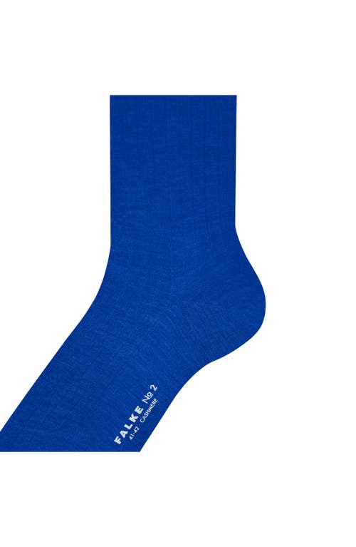 Shop Falke No. 2 Cashmere Blend Dress Socks In Olympic
