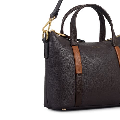 Radley Waterloo Way Small Ziptop Satchel Bag In Gray