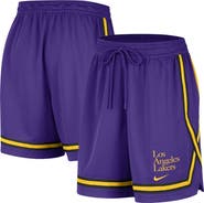 Nike Women's Nike Purple Los Angeles Lakers  Authentic Crossover Fly Performance Shorts
