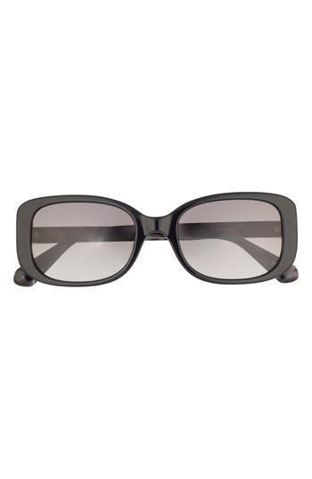 Kate Spade Dionnas 52mm Rectangular Sunglasses In 0807-wj