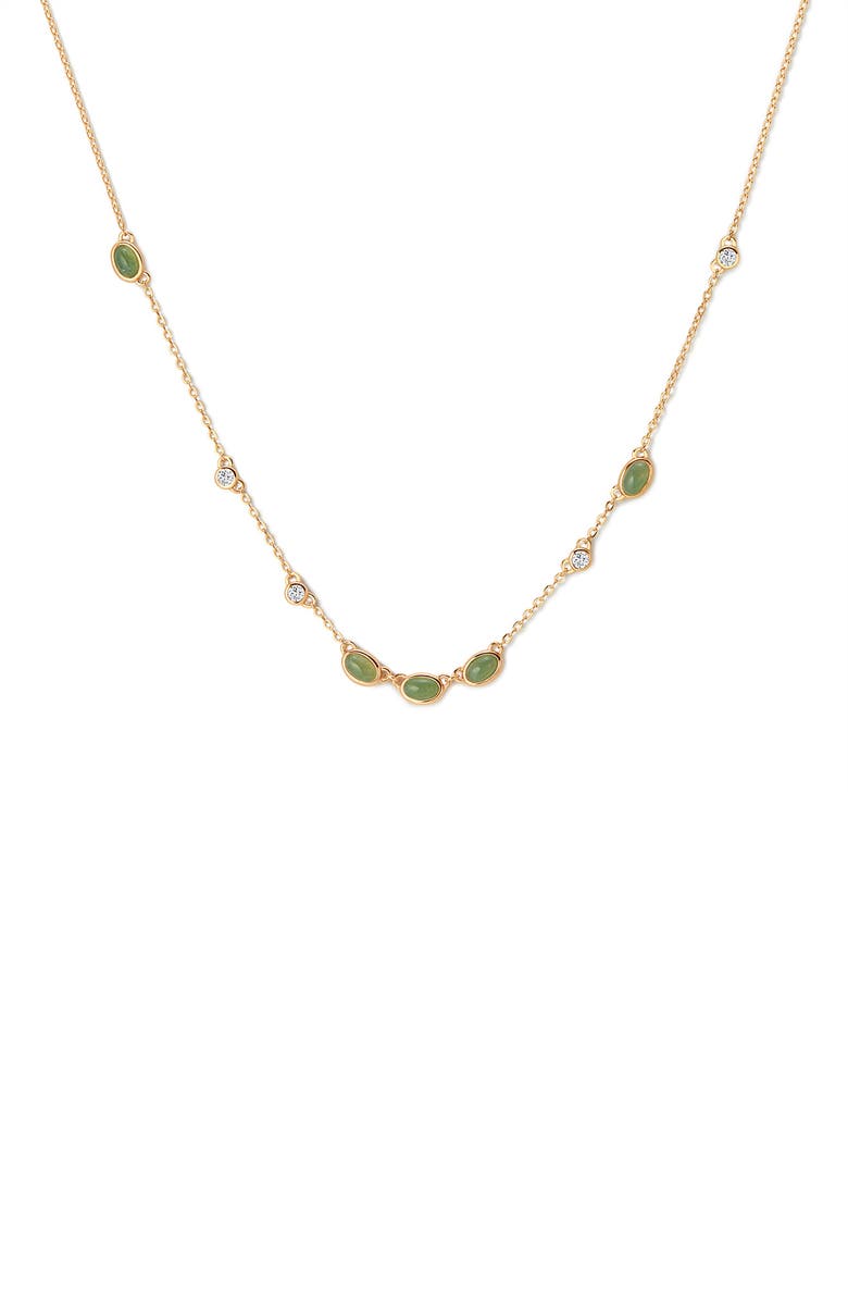 MADE BY MARY Aura Station Necklace, Main, color, 