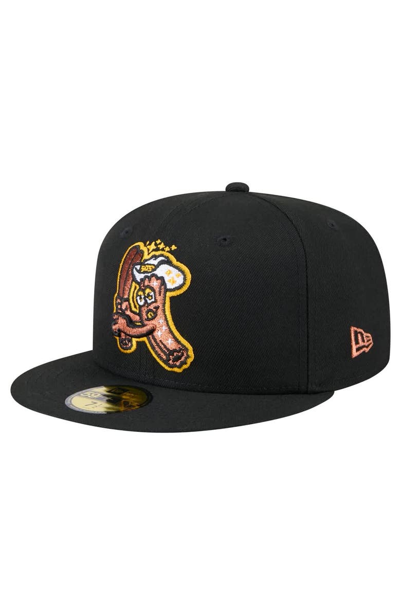 New Era Men's New Era Black San Jose Giants Copa de la Diversión 59FIFTY Fitted Hat, Main, color, Black