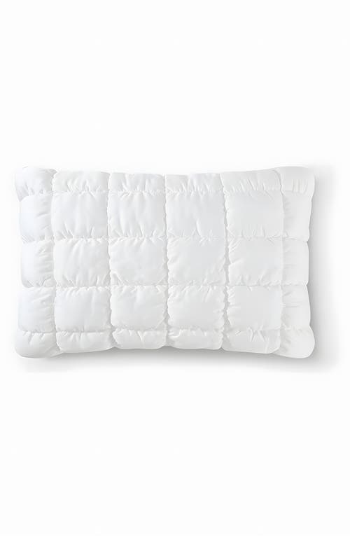 Sunday Citizen Puff Squares Set Of 2 Pillow Shams In White