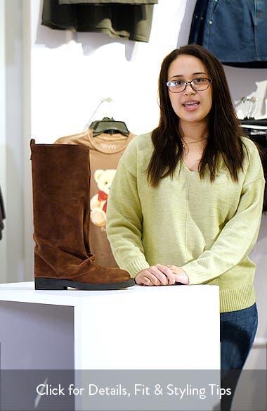 Keira Up Platform Knee High Boot