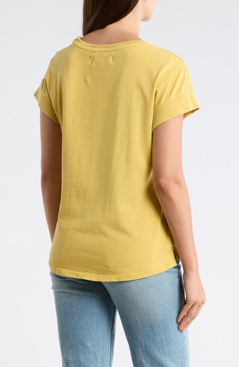 C & C California Cassandra Sunwashed Relaxed Cotton T-Shirt, Alternate, color, Jojoba