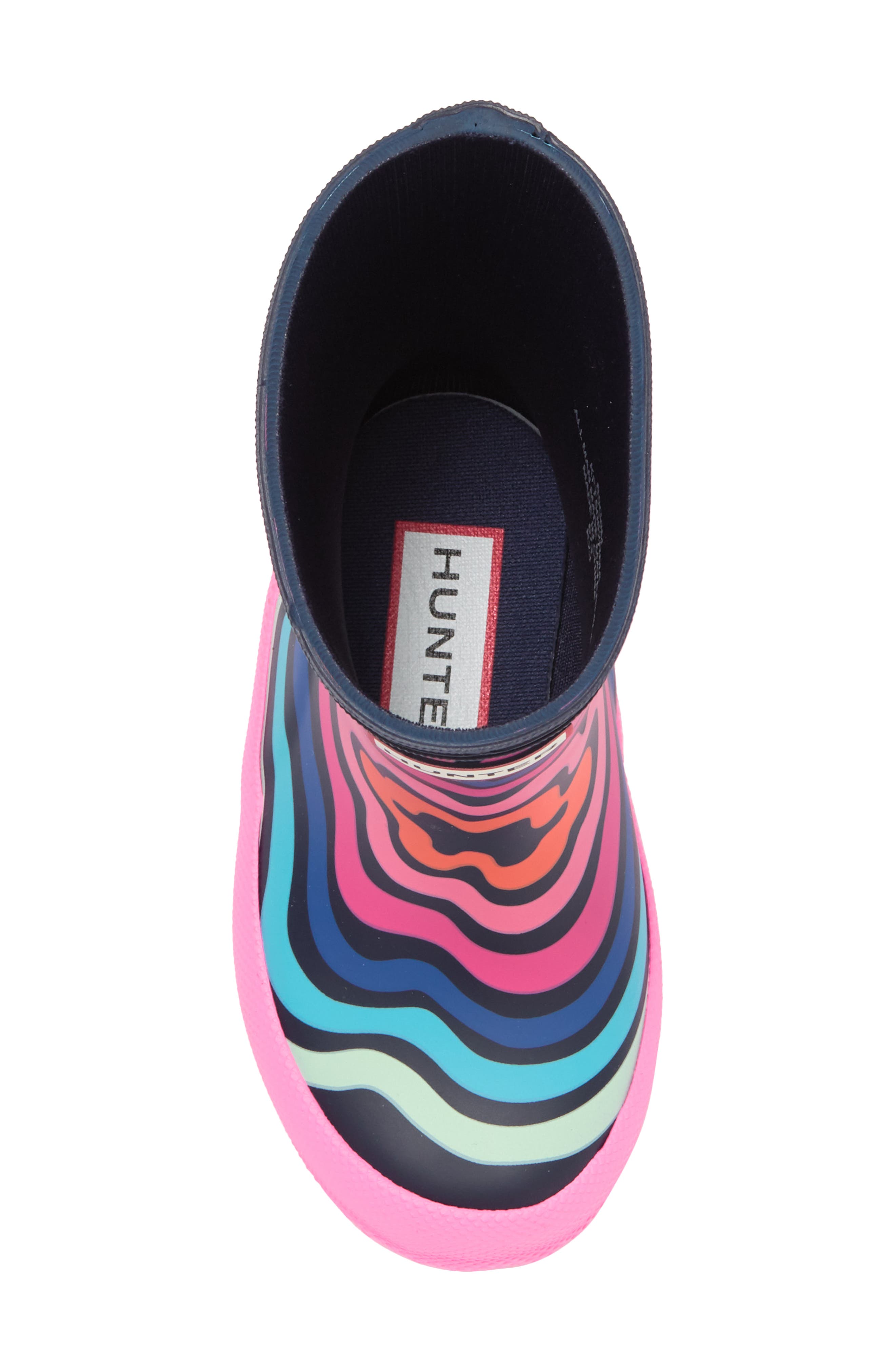 Hunter Kids' Original First Classic Waterproof Rain Boot, Alternate, color, 