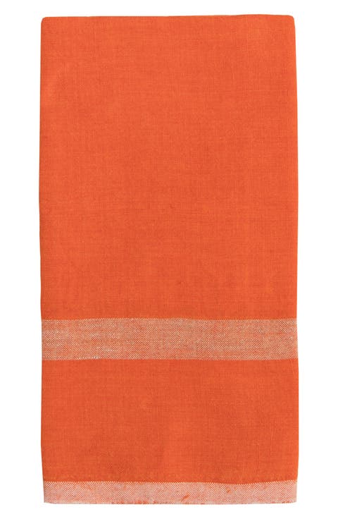 Set of 2 Laundered Linen Tea Towels
